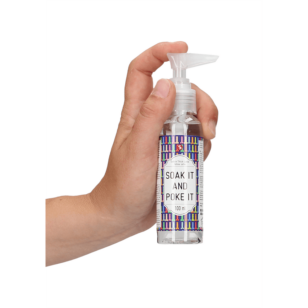 Soak It And Poke It - Extra Dik Glijmiddel - 100 ml - foto 2