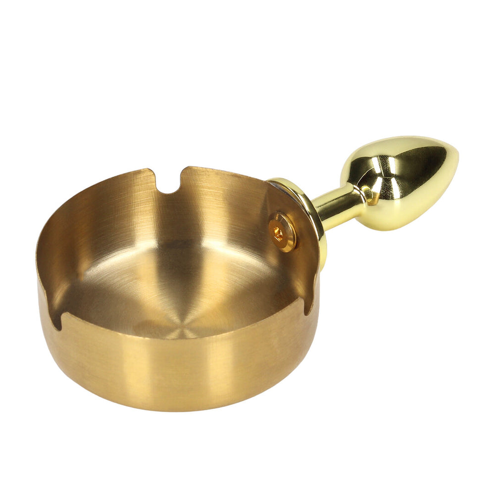 Asbak - Asbak en Buttplug - Goud