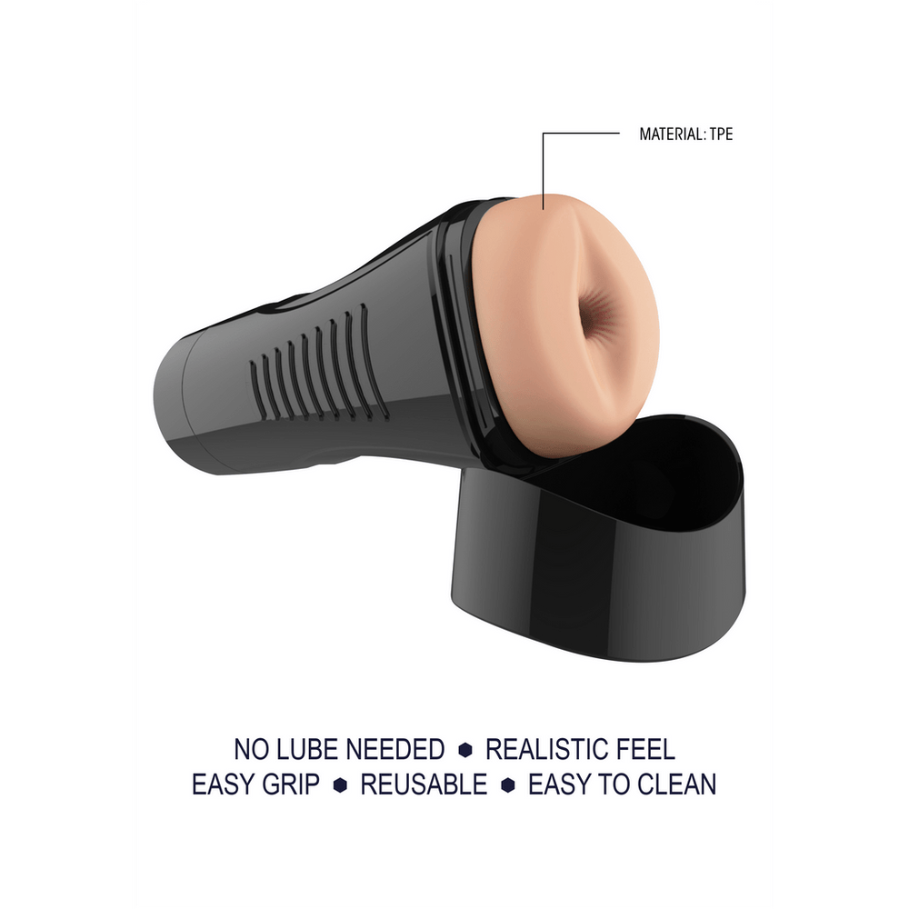 Easy Grip - Zelfsmerende Anaal Masturbator - foto 8