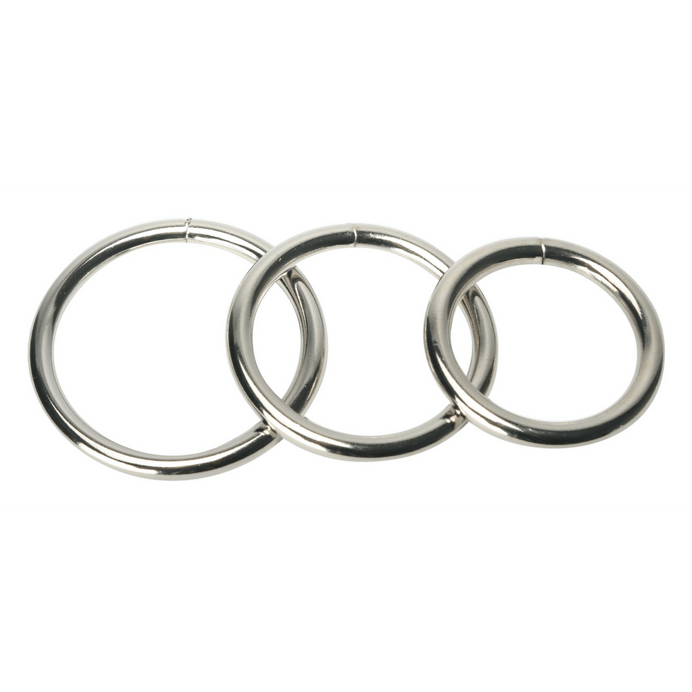 Trine stalen cockring