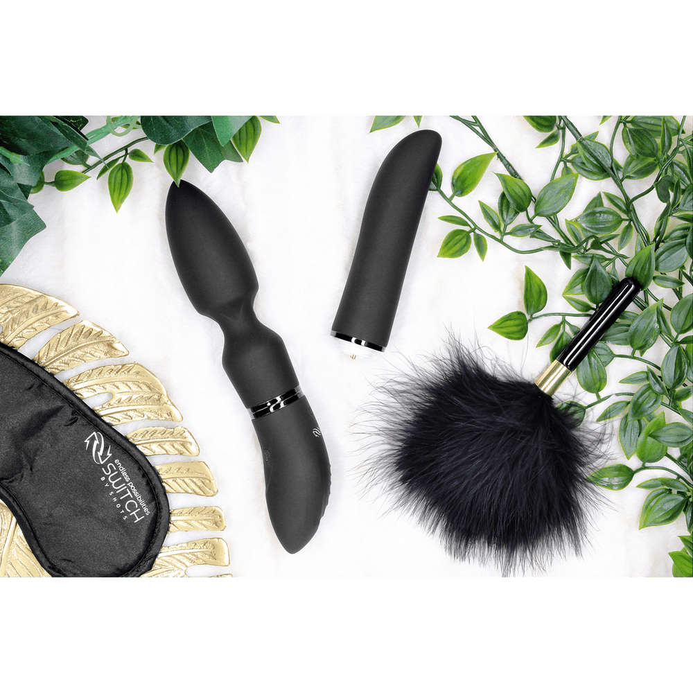 Pleasure Kit #4 - Vibrator met verschillende opzetstukken - foto 8
