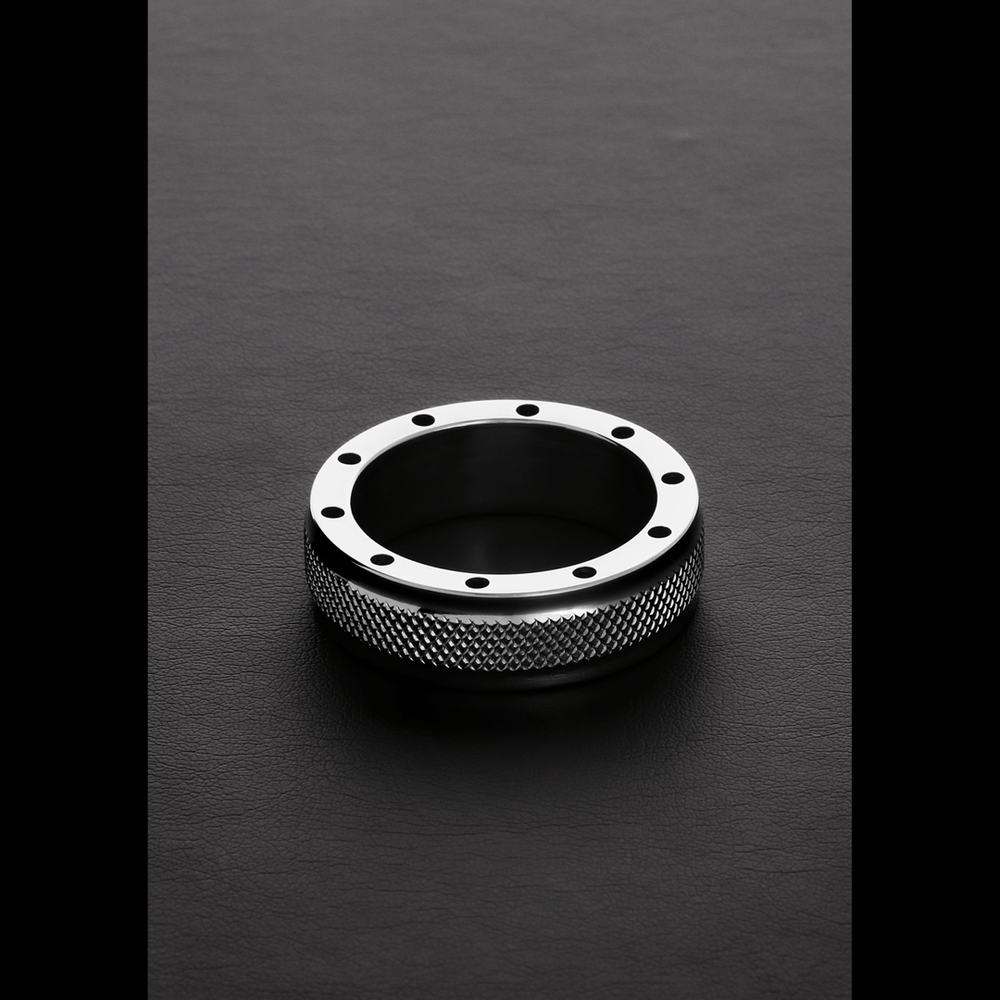 COOL and KNURL Cockring - 15 x 50 mm - foto 2