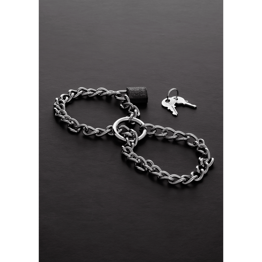 Steel Chain Cuffs