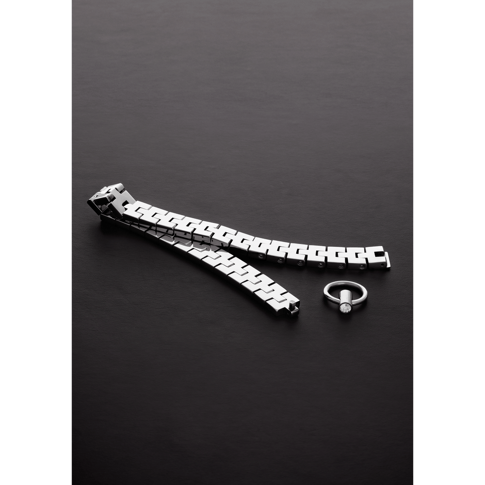 Watchband Collar with Lock - 17 / 43 cm - foto 2