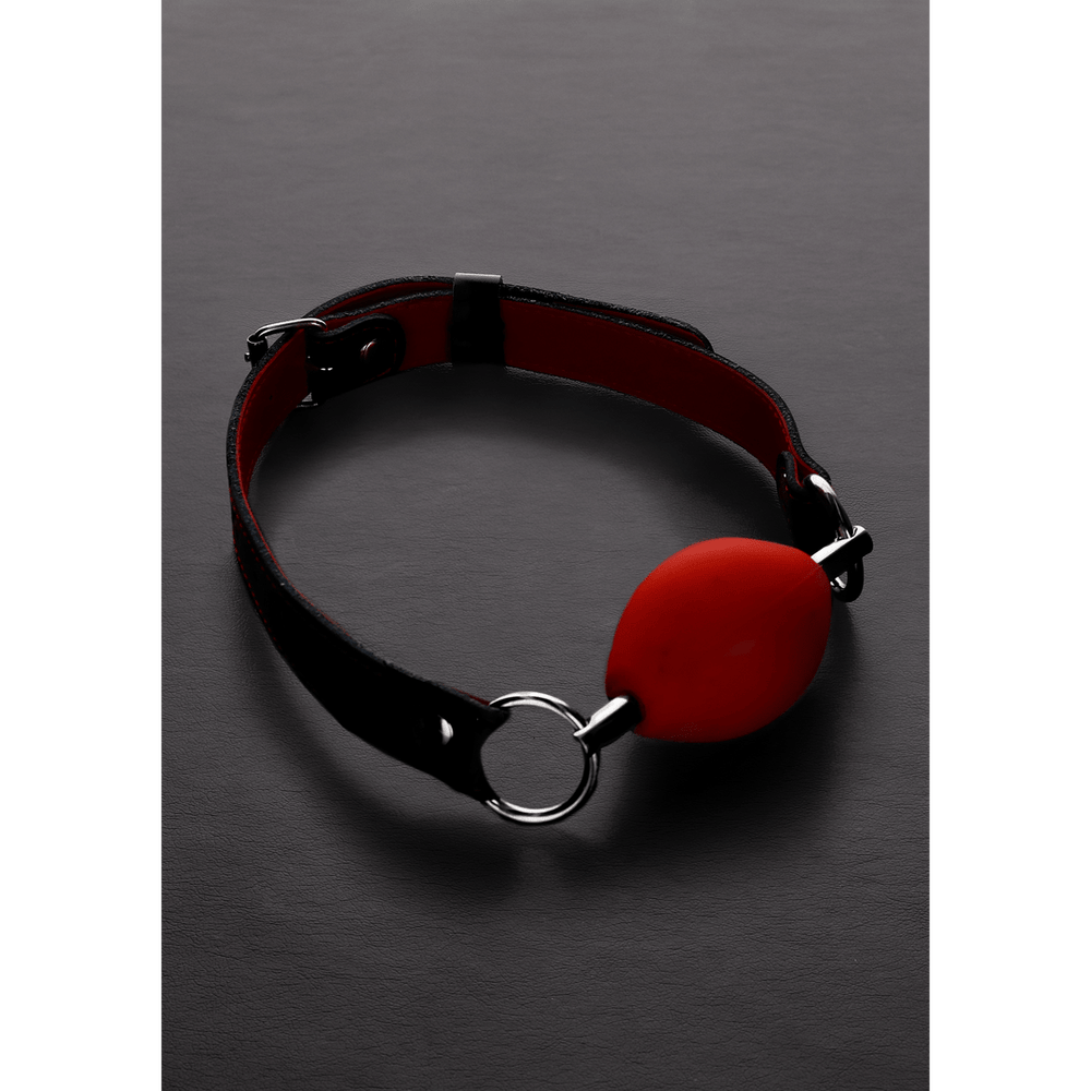 Oval Silicone Ball Gag
