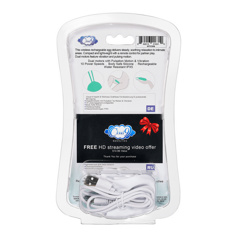 Wireless Remote Control Eggs + Pulsating Motion - foto 4