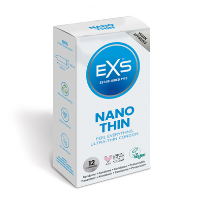 EXS Nano Thin - Condoms - 12 Pieces