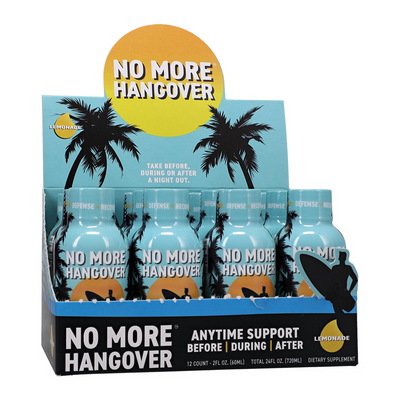 No More Hangover - 12 pack - 2 fl oz / 60 ml