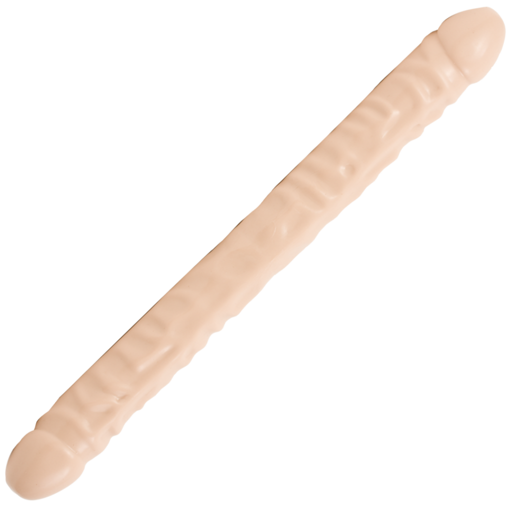 Veined Double Header - dubbele Dildo with Double Ends - 18 / 45 cm