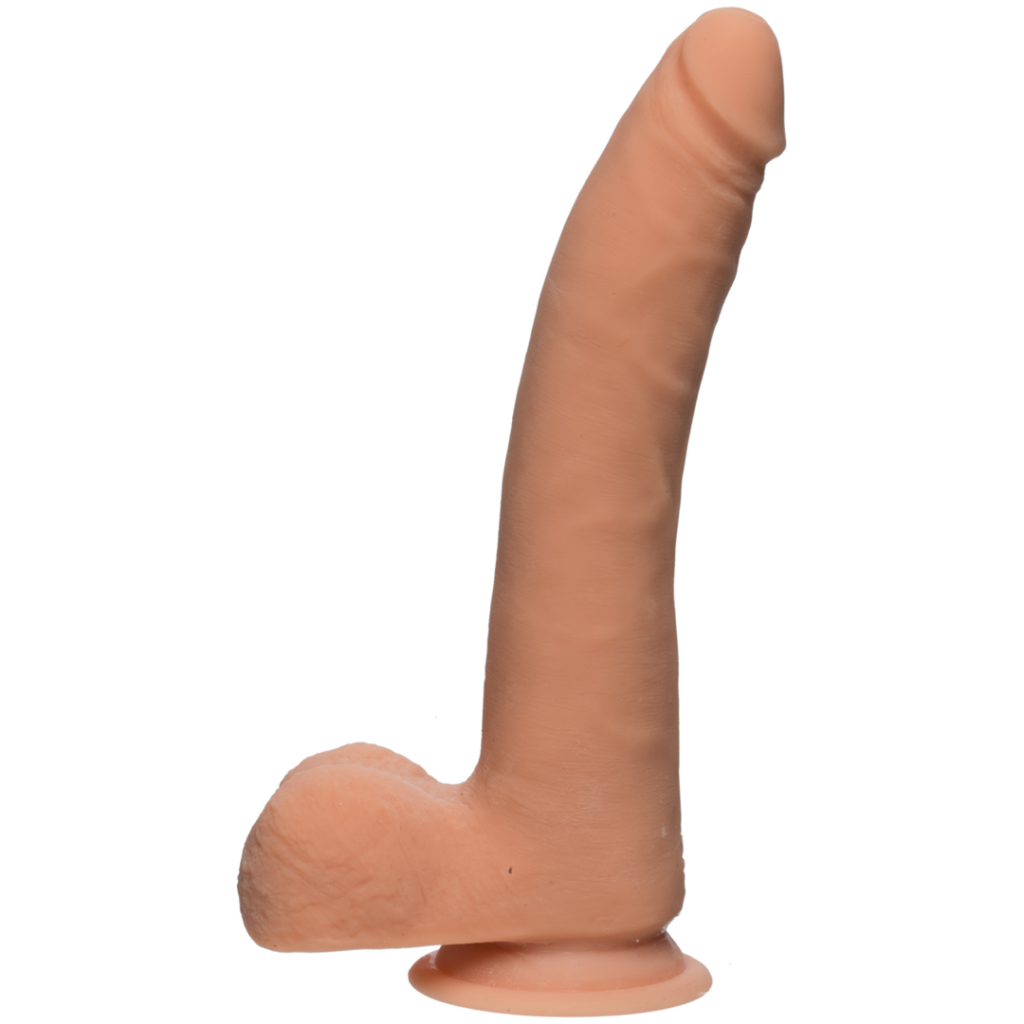 D Slim - Realistic ULTRASKYN Dildo with Balls - 2 Pieces