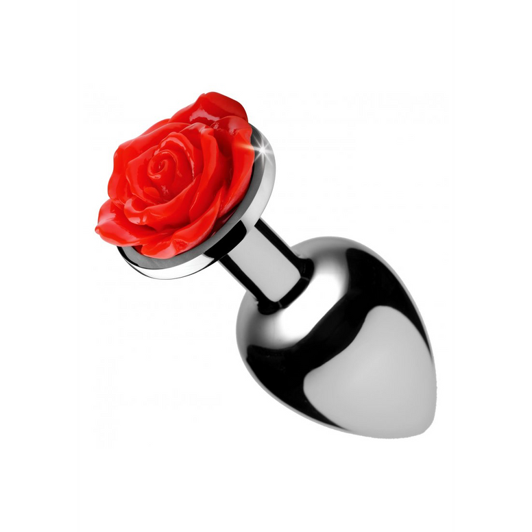 Red Rose - Butt Plug - Small