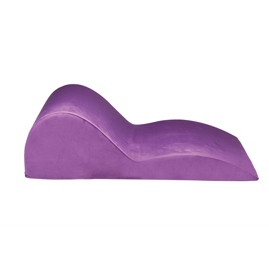 Contoured Love Cushion - Purple