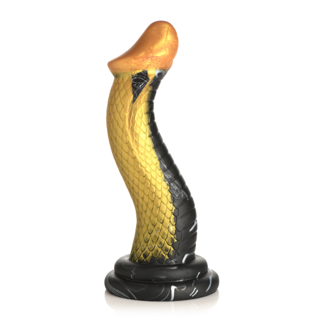 Golden Snake - Silicone Dildo