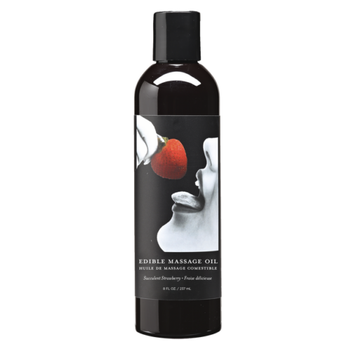 Strawberry Edible Massage Oil - 8 fl oz / 237 ml