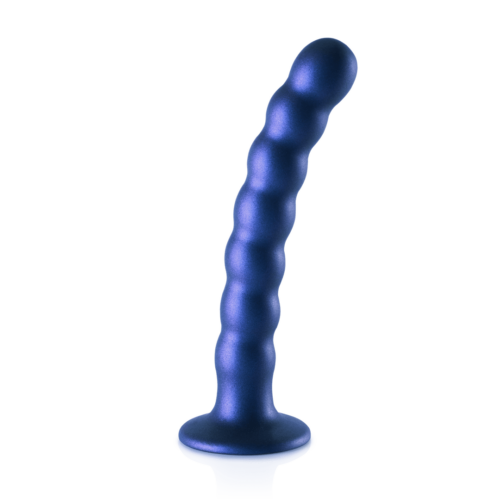 Beaded Silicone G-Spot Dildo - 6