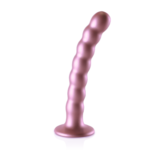 Beaded Silicone G-Spot Dildo - 6