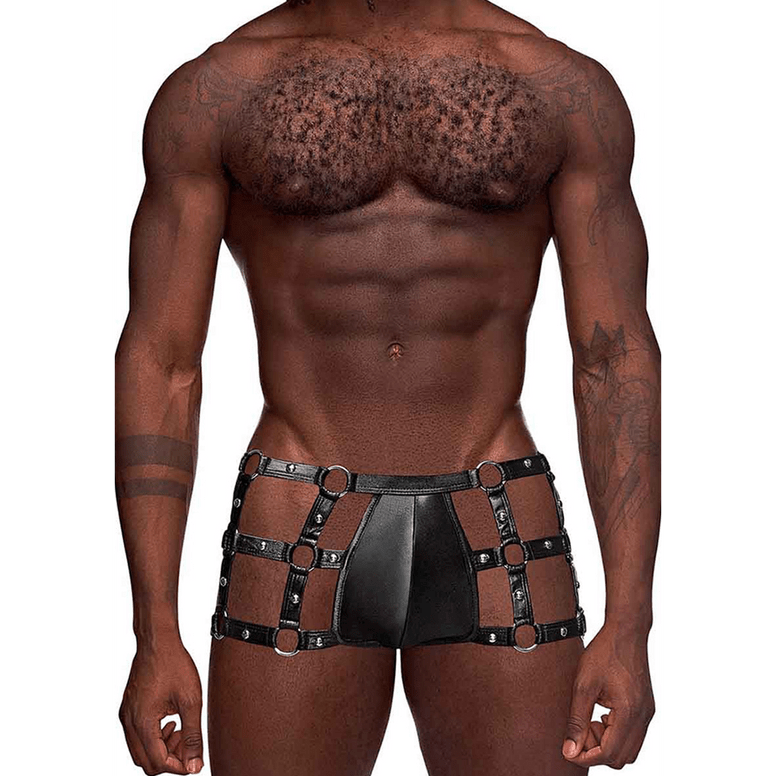 Vulcan - Cut Out Cage Short - S/M - Black
