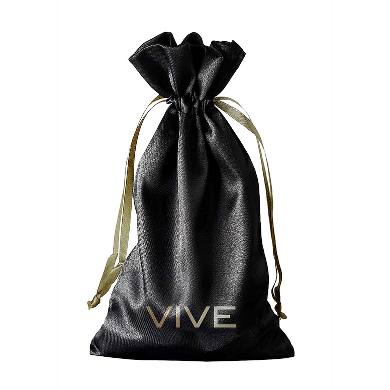 Vive Satin Toy Bag - Black