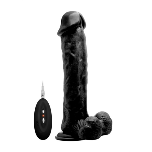 Vibrating Realistic Cock with Scrotum - 11 / 28 cm
