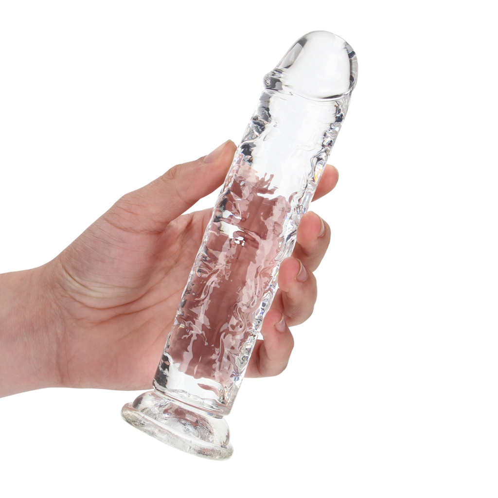 Crystal Straight - Realistische Dildo Met Zuignap - 18 cm