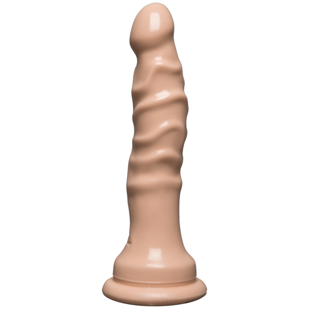 Slimline Dong with Suction Cup - 4.5 / 11 cm - Vanilla
