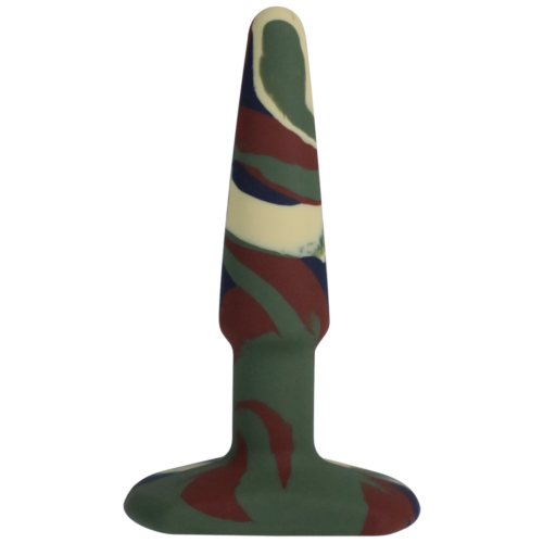 Groovy - Silicone Anal Plug - 4 / 10 cm - Camouflage