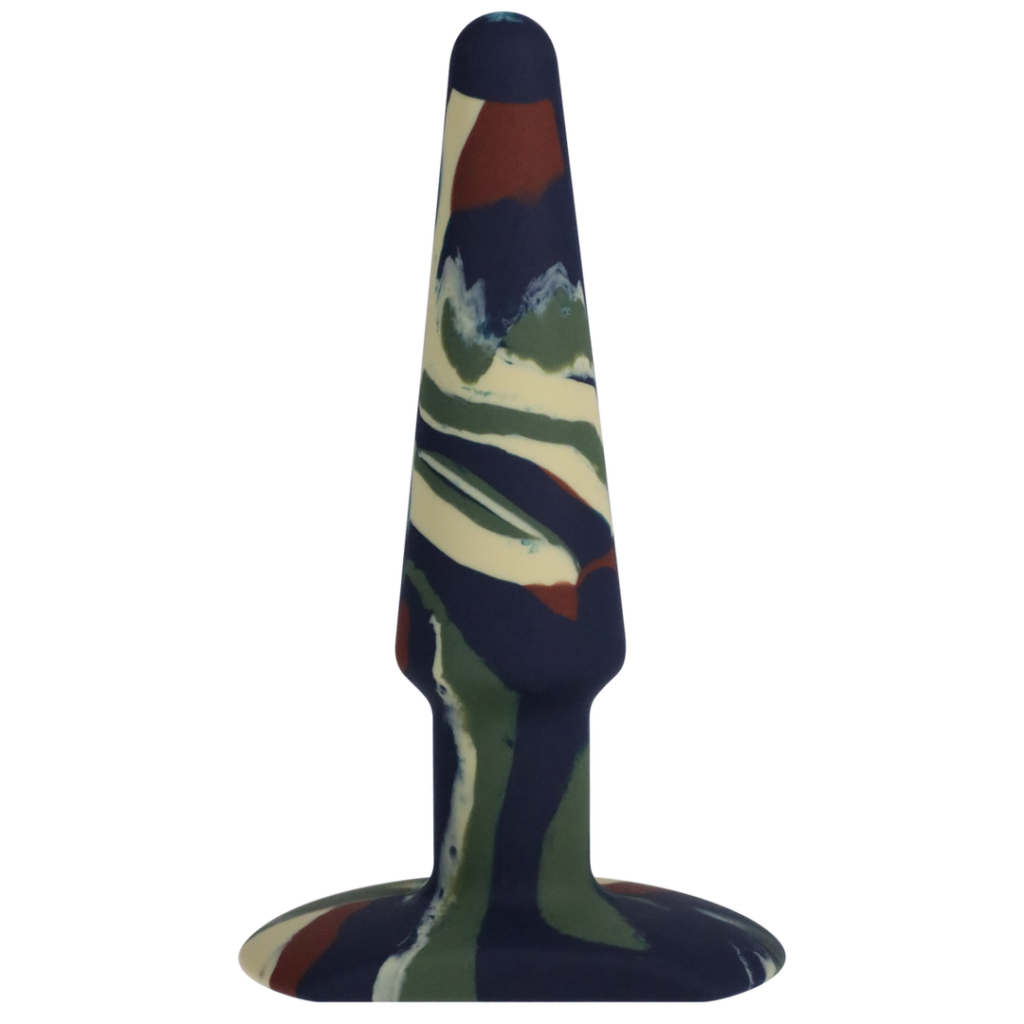 Groovy - Silicone Anal Plug - 5 / 12 cm - Camouflage