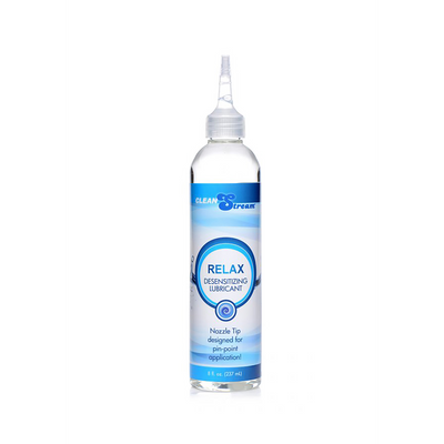 Relax - Desensitizing Lubricant with Mouthpiece - 8 fl oz / 240 ml