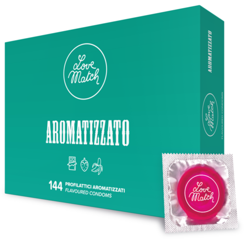 Aromatizzato - Flavored Condoms - 144 Pieces