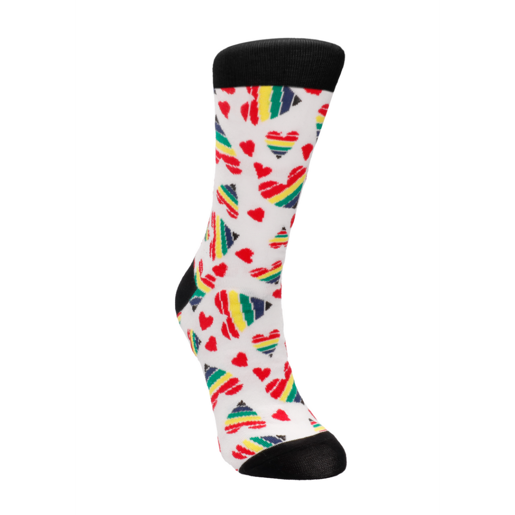 Happy Hearts Socks - US Size 2-7