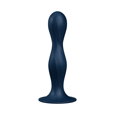 Double Ball-R - Weighted Dildo - Dark Blue