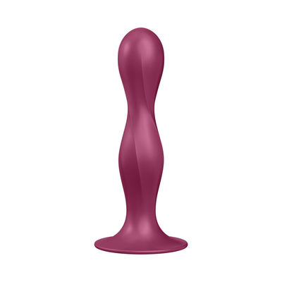 Double Ball-R - Weighted Dildo - Red