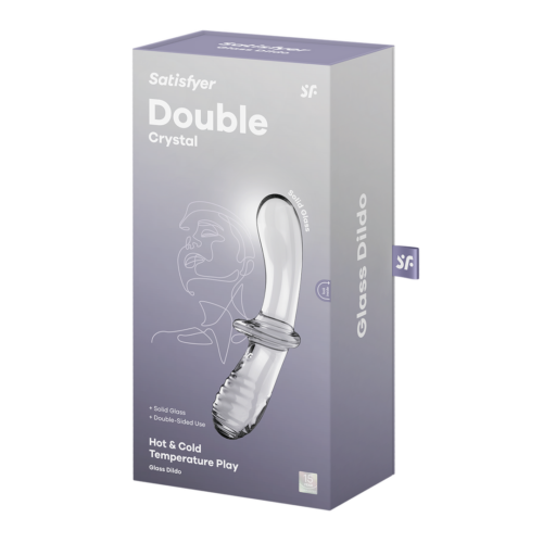 Satisfyer - Double Crystal - Glas Dildo - Transparant - Afbeelding 3