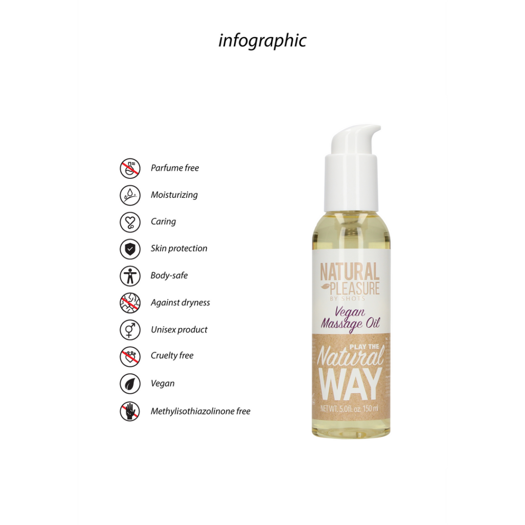 Vegan Massage Oil - 150 ml