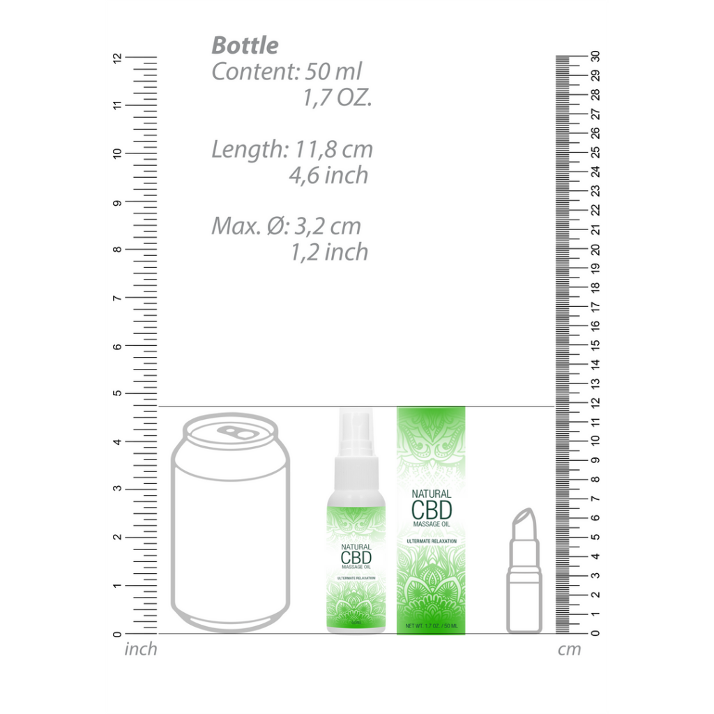Natural CBD - Massage oil - 50 ml