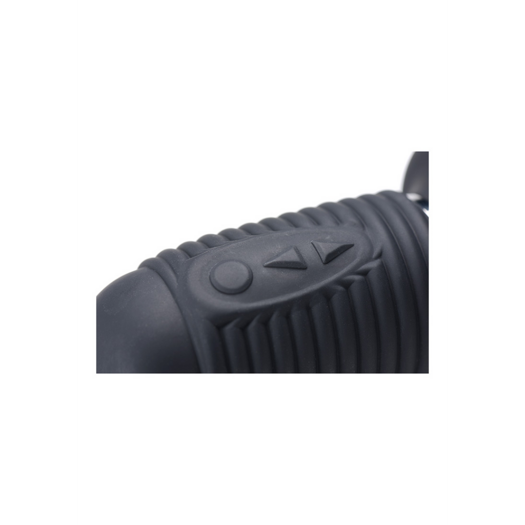 Power Pounder - Vibrerende en Stotende Siliconen Dildo