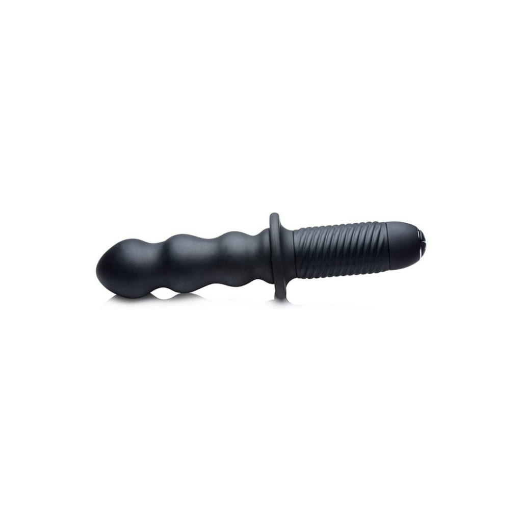 The Groove - Vibrator met Handvat - Zwart