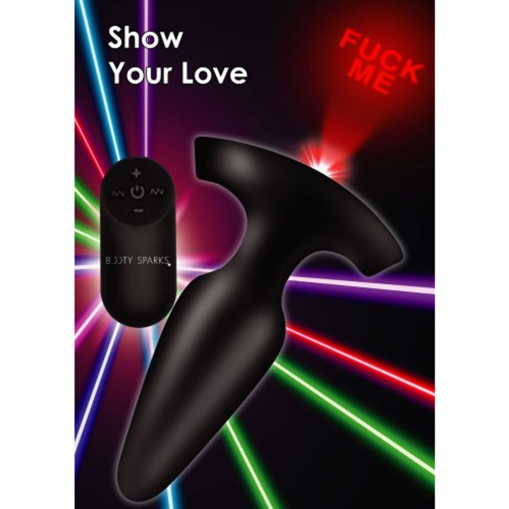 Laser Fuck Me - Butt Plug with Remote Control - Small