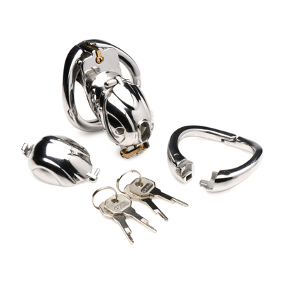 Deluxe Lockable Chastity Cage