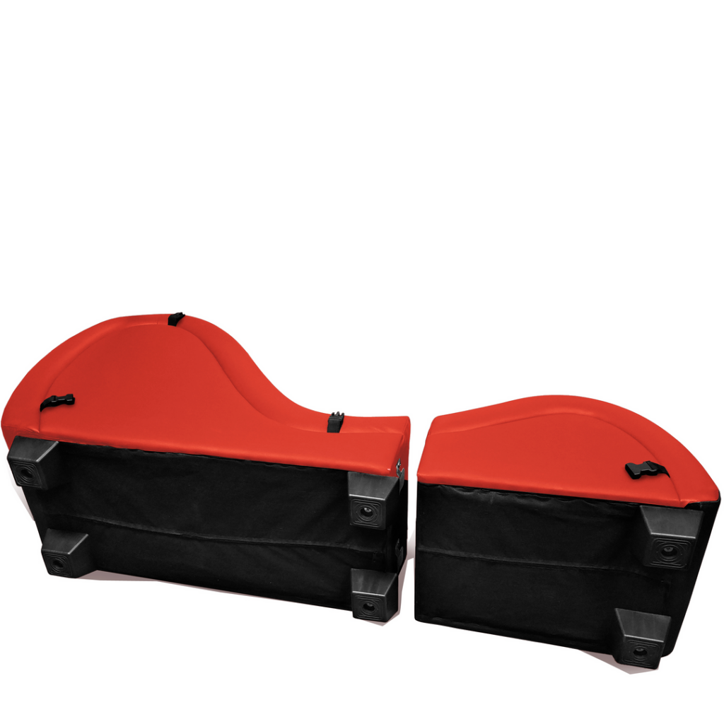 Kinky Sex Bank met Love Kussens - Rood