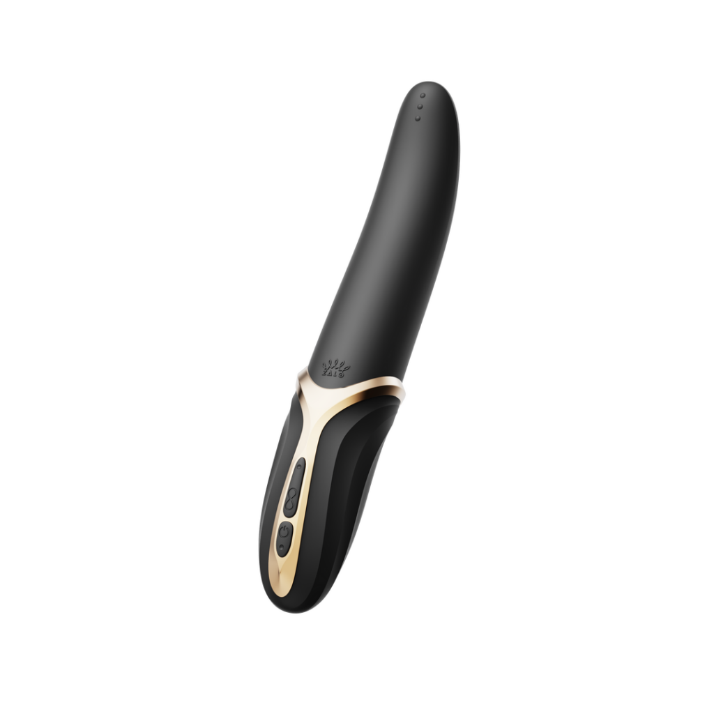 Zalo - Eve - Oral Pleasure Vibrator - Obsidian Black
