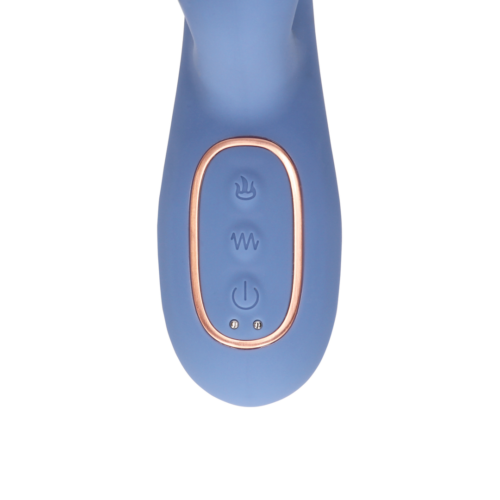 Verwarmende en Stotende Rabbit Vibrator - Afbeelding 5