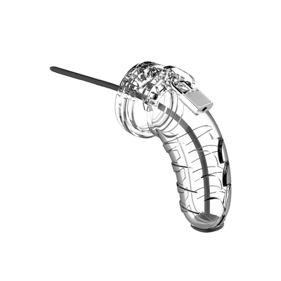 Model 16 Chastity Cock Cage with Urethral Sounding - 4.5 / 11