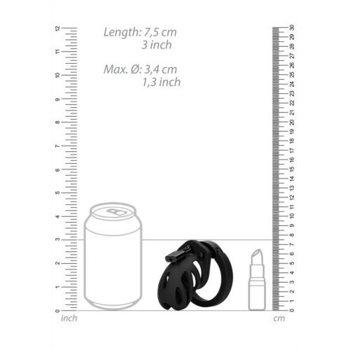 5 cm - Black