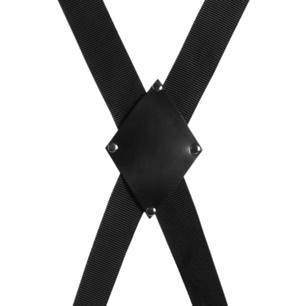 Over the Door Bondage Cross - Black