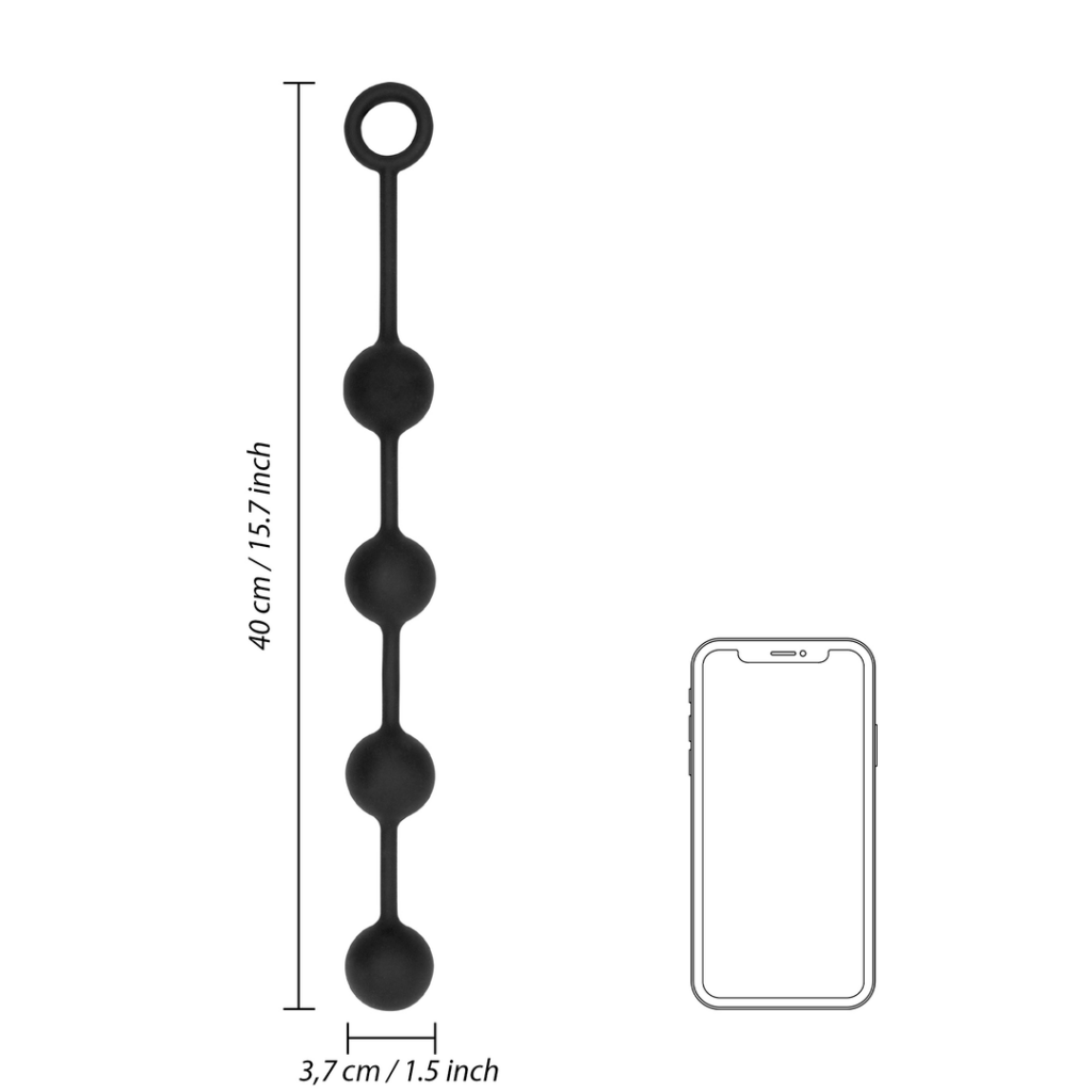 Silicone Anaalballen - Medium
