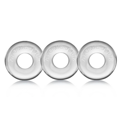 Ringer - 3-pack of Do-Nut-1 Cockrings - Clear