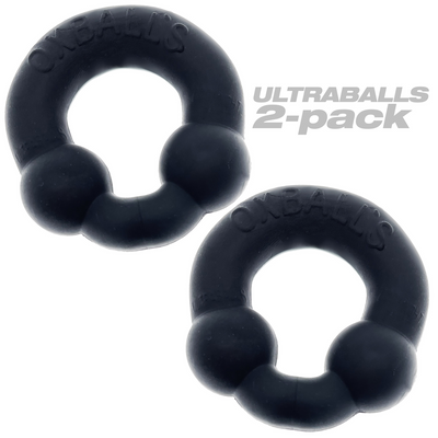 Ultraballs - 2-pack Nodule Pressure Cockrings - Night