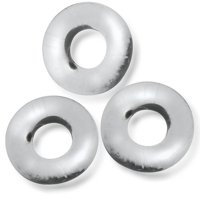 Fat Willy - 3-pack Jumbo Cockrings - Clear