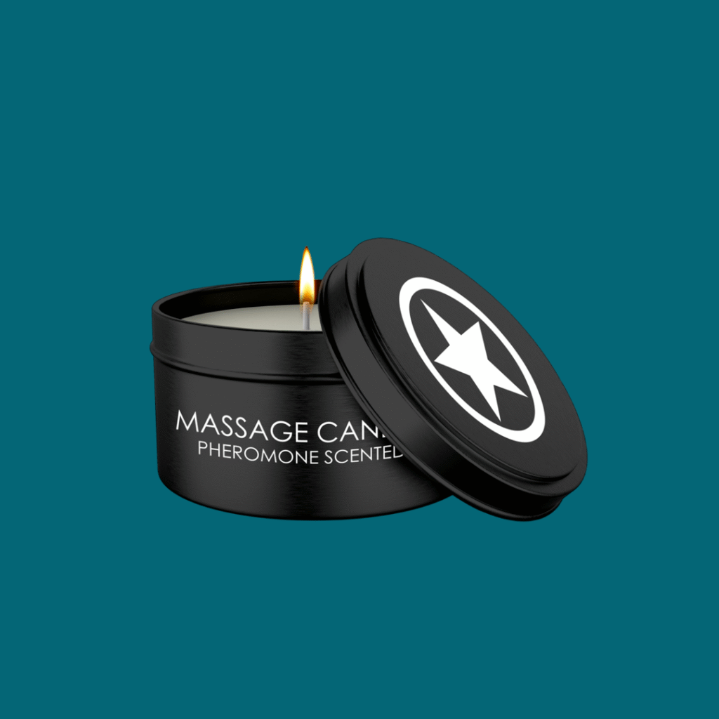 Massage kaars met feromonen